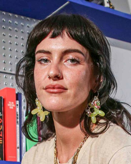 Yellow Balloon Earrings